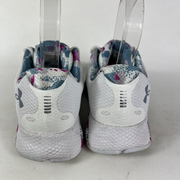 Under Armour HOVR Infinite 3 HS Sneakers Women's 6 White athletic Camo Mesh gym - Picture 7 of 13